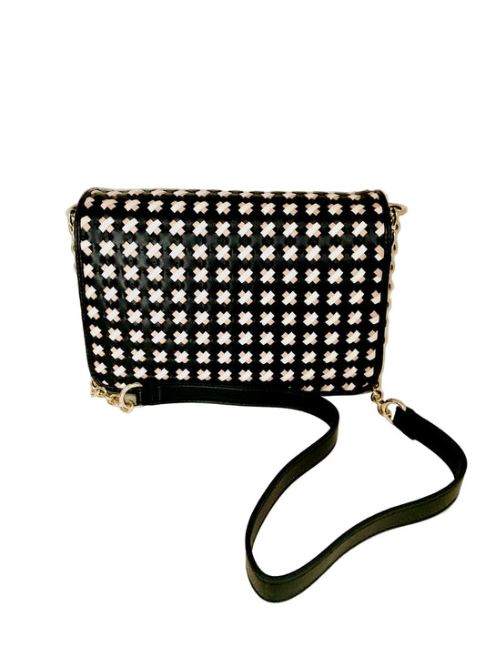 BORSETTA INTRECCIO NERA