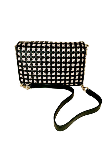 BORSETTA INTRECCIO NERA