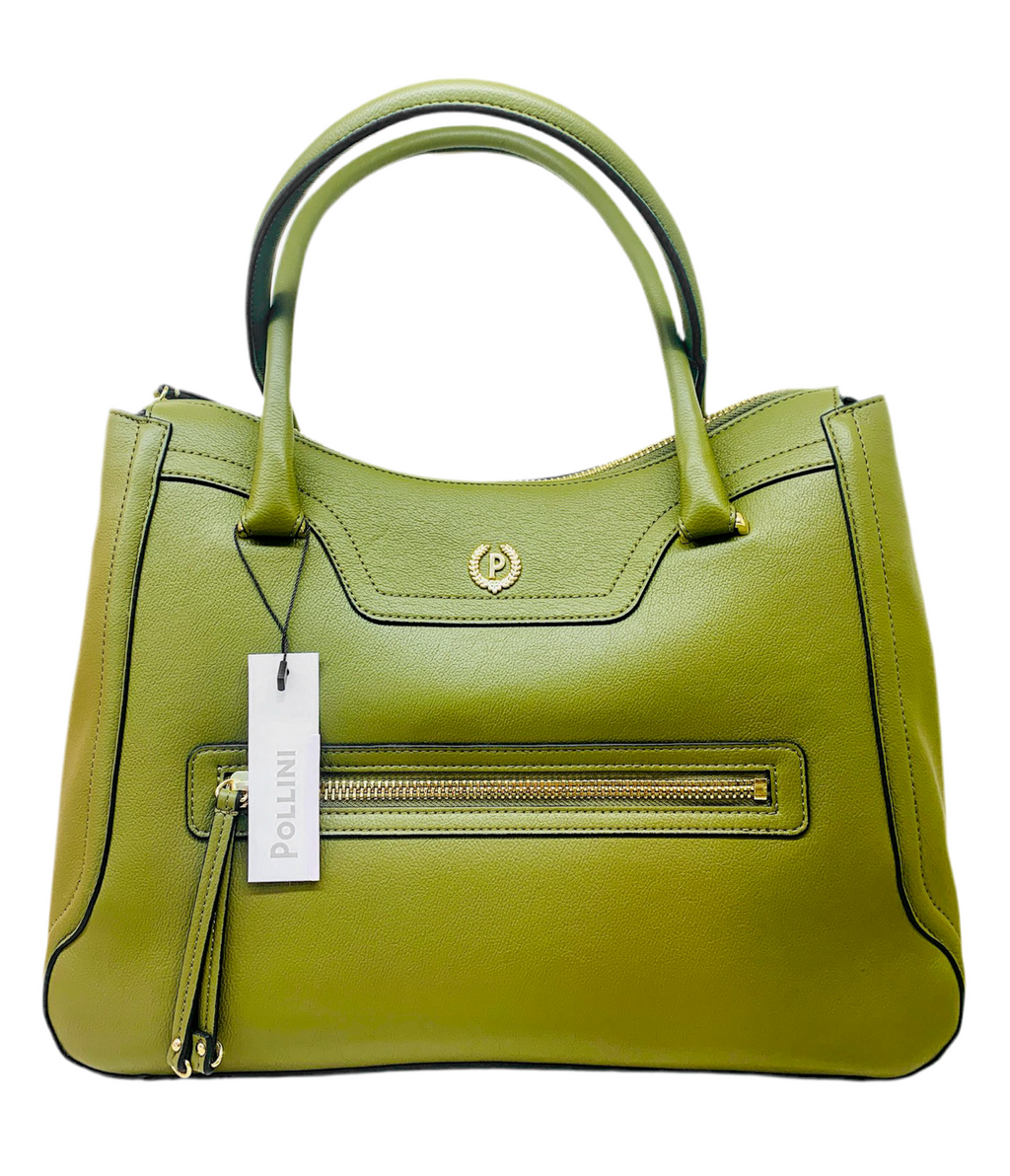 BORSA DUE MANICI PISTACCHIO - La Maga Circe