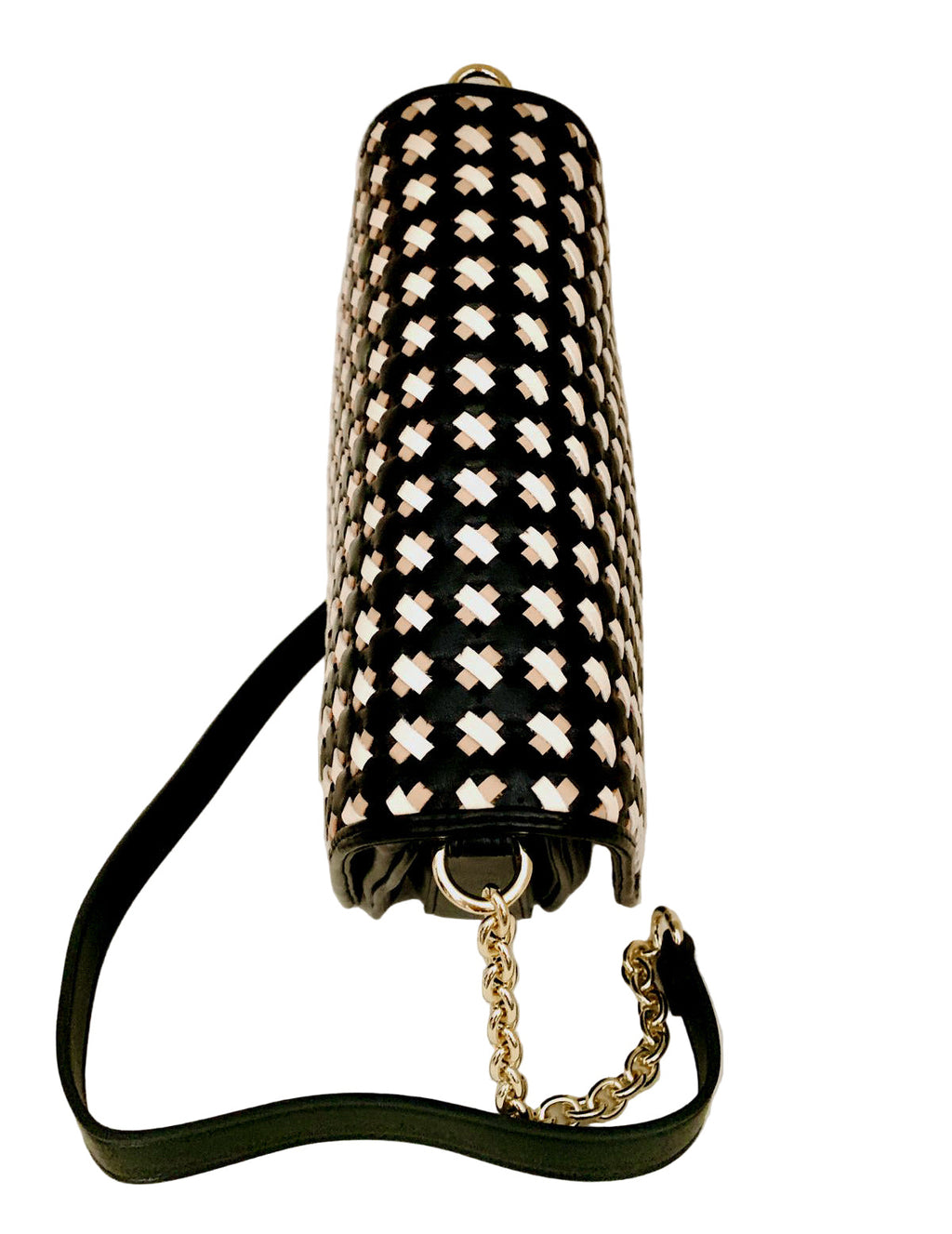 BORSETTA INTRECCIO NERA