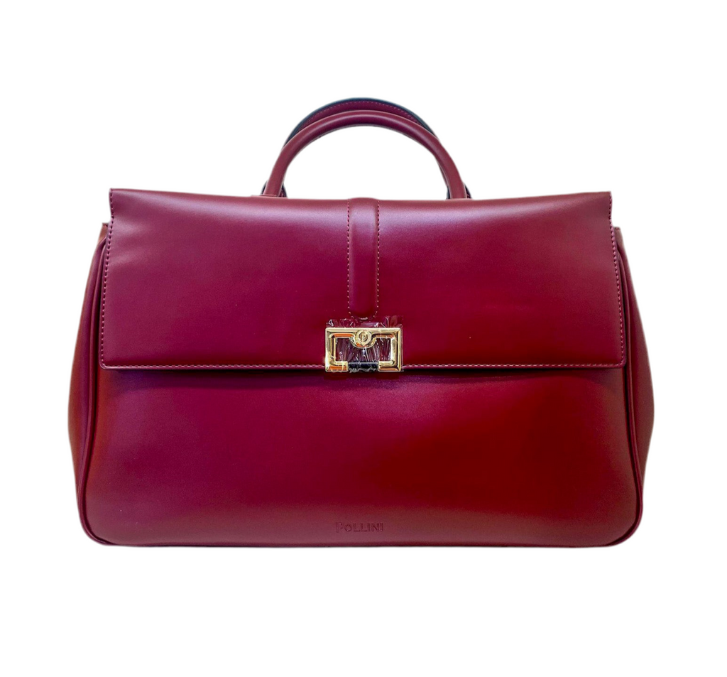 BORSA BORDEAUX DUE MANICI - La Maga Circe