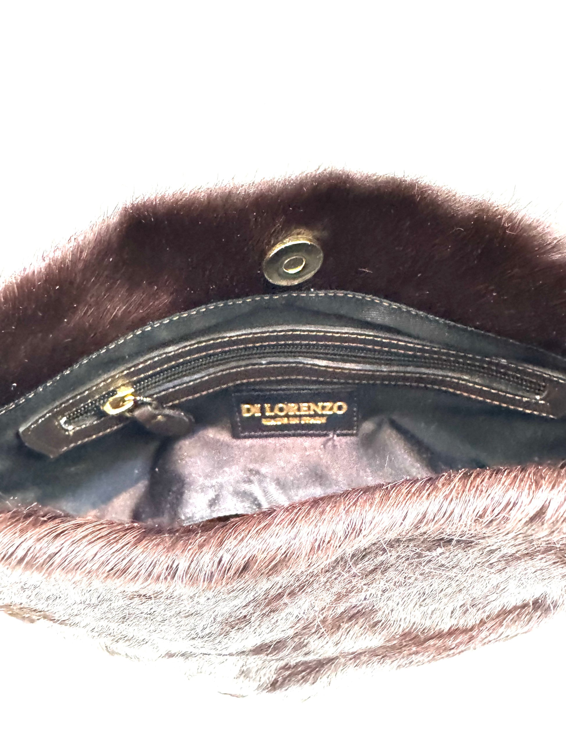 BORSA A MANO IN PELLICCIA