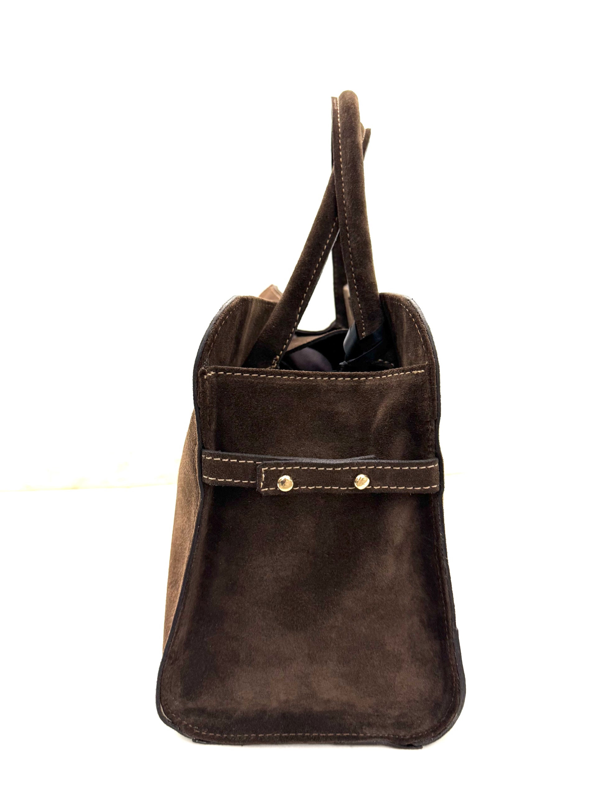 Borsa camoscio vera pelle