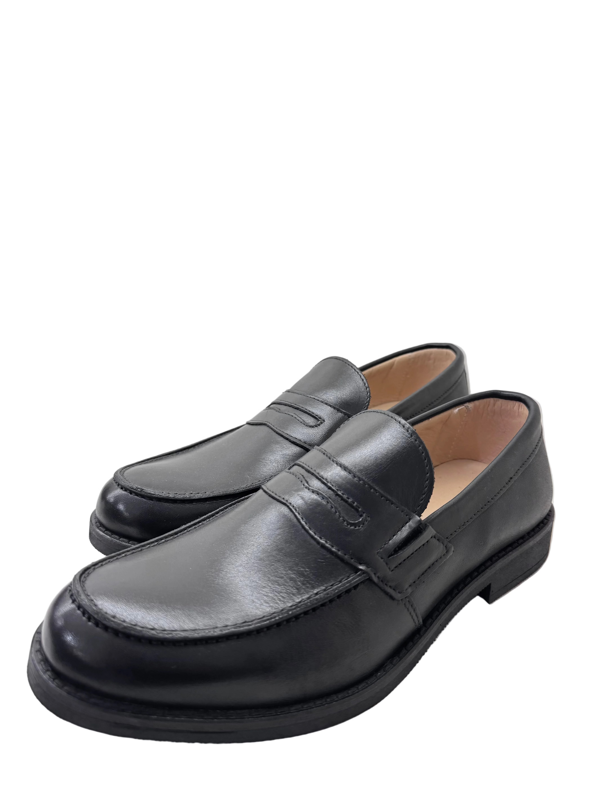 MOCASSINO IN PELLE NERO