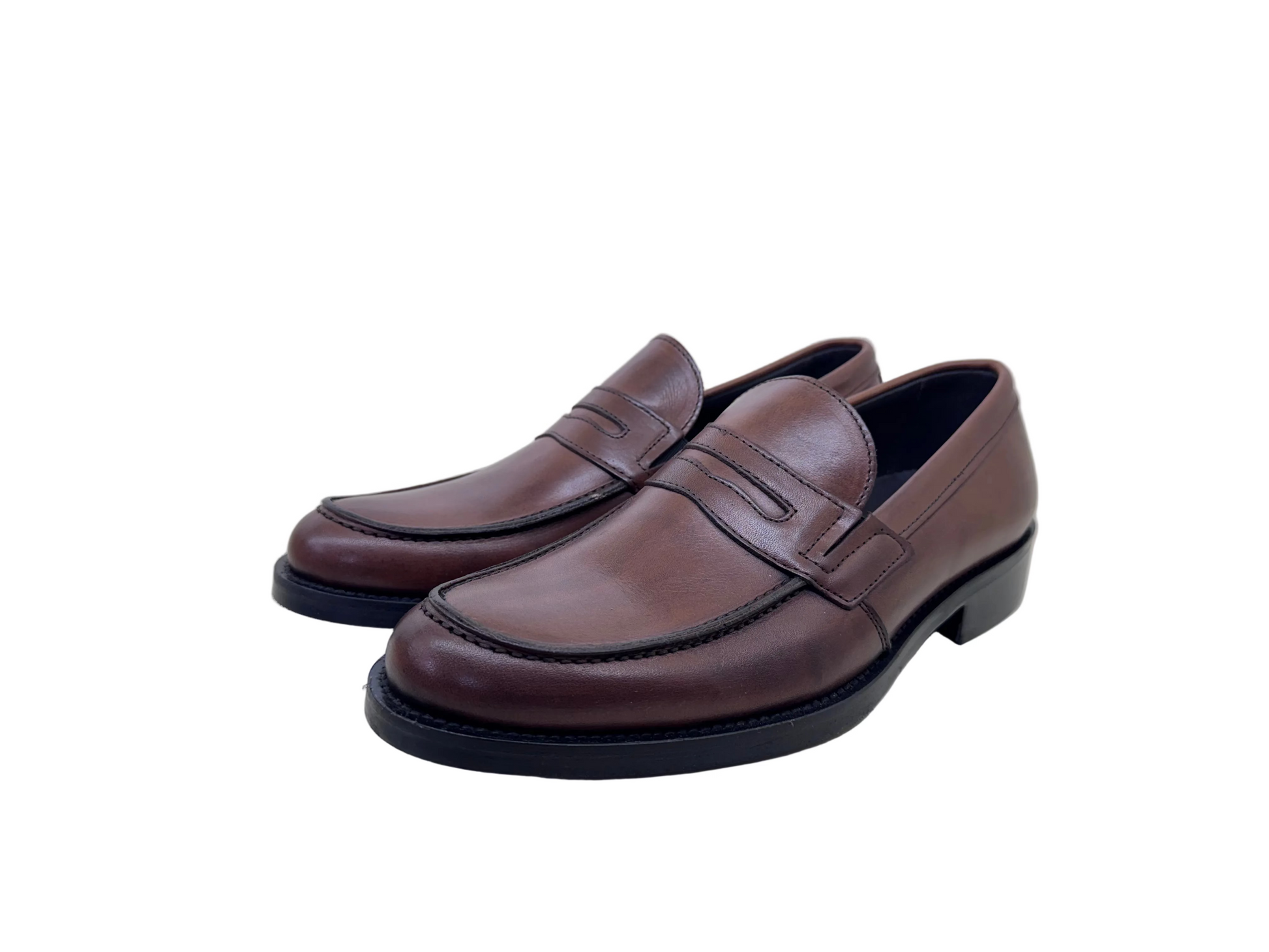 MOCASSINO IN PELLE CUOIO