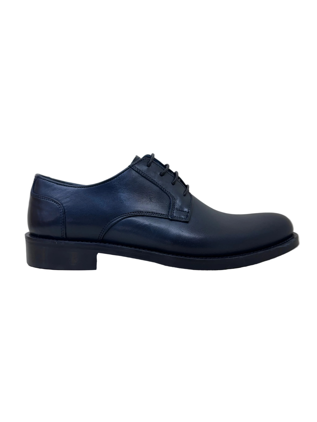OXFORD IN PELLE BLU